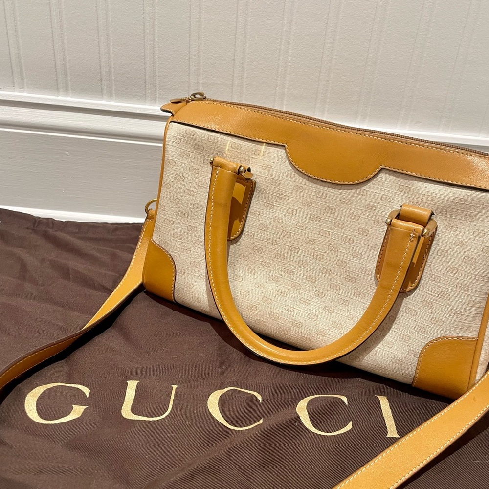 GUCCI , Vintage Boston 2way - Picture 1 of 9